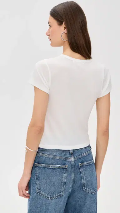 ÉTERNE Short Sleeve Baby Tee | Thumbnail 3