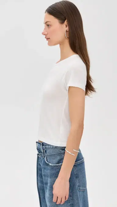 ÉTERNE Short Sleeve Baby Tee | Thumbnail 4