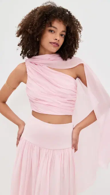 POSSE Solene One Shoulder Top auve | Thumbnail 2