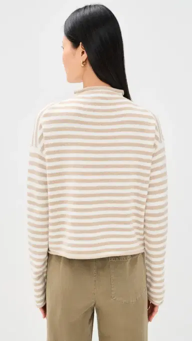 Alex Mill Taylor Cardigan Sand/Ivory XL | Thumbnail 3