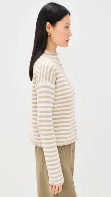 Alex Mill Taylor Cardigan Sand/Ivory XL | Thumbnail 4