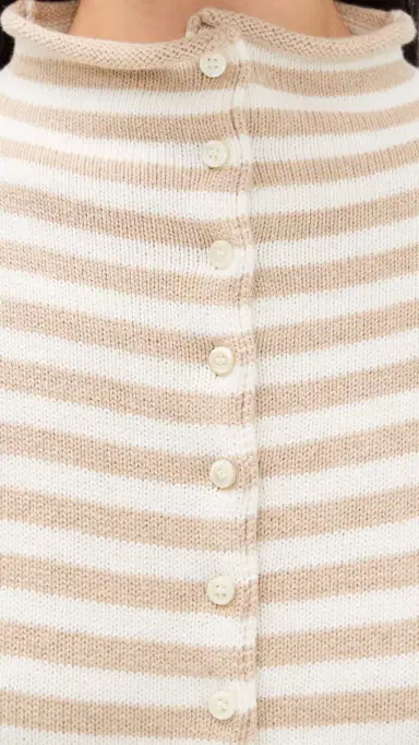 Alex Mill Taylor Cardigan Sand/Ivory XL | Thumbnail 6