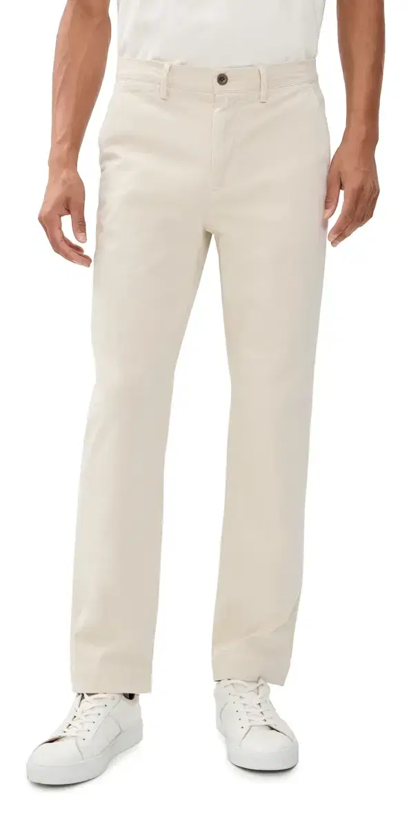 Archie Straight Trouser Pants " Pumice