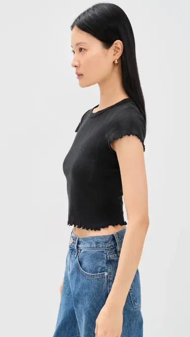 DAZE Lily Tee Black | Thumbnail 4 DAZE Lily Tee Black | Thumbnail 4