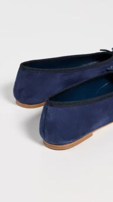 Larroudé Pavlova Ballet Flats Indigo | Thumbnail 4 Larroudé Pavlova Ballet Flats Indigo | Thumbnail 4