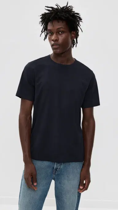 Theory Precise Cotton Tee Eclipse | Thumbnail 2