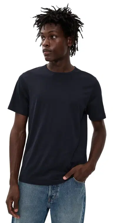 Theory Precise Cotton Tee Eclipse | Thumbnail 1