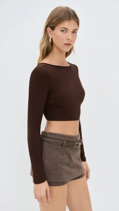 LE BOP Heidi Top Chocolate | Thumbnail 4