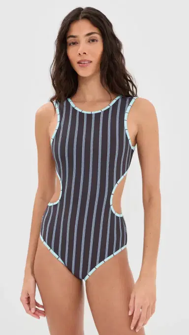Staud Dolce One Piece Redondo Stripe S | Thumbnail 2 Staud Dolce One Piece Redondo Stripe S | Thumbnail 2