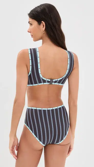 Staud Dolce One Piece Redondo Stripe S | Thumbnail 3 Staud Dolce One Piece Redondo Stripe S | Thumbnail 3