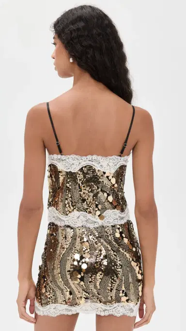 Bailey Rose Sequin Tank Black | Thumbnail 3