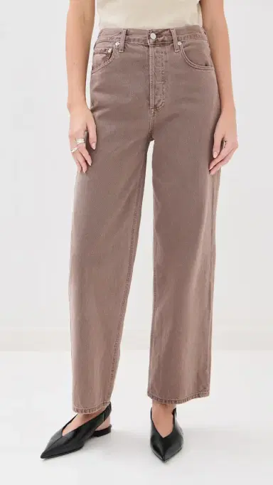 AGOLDE Ren Jeans: High Rise Wide Leg Jeans Ceramic | Thumbnail 2 AGOLDE Ren Jeans: High Rise Wide Leg Jeans Ceramic | Thumbnail 2