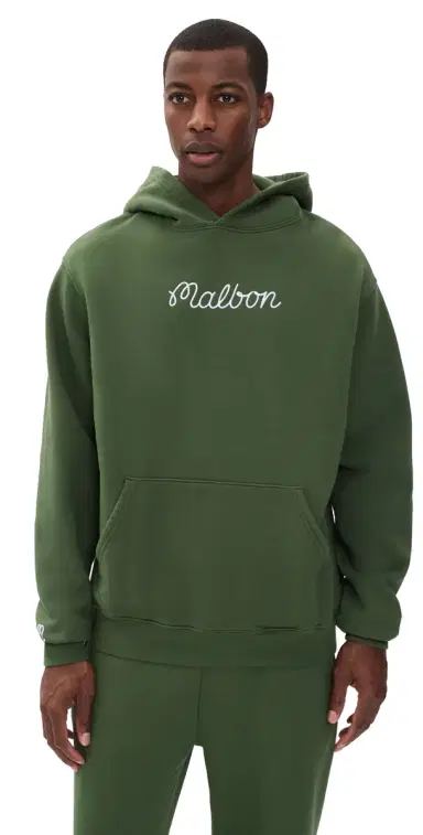 Malbon Fesque Hoodie Olivine | Thumbnail 1 Malbon Fesque Hoodie Olivine | Thumbnail 1