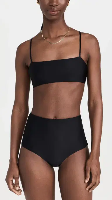 MIKOH Lami Bikini Bottoms Noir | Thumbnail 4