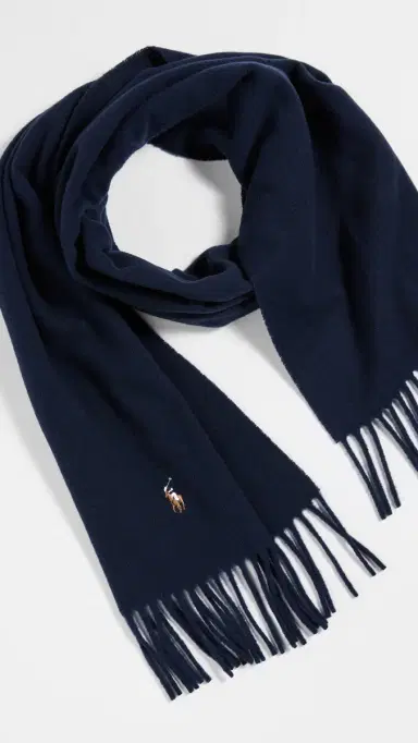 Polo Ralph Lauren Signature Italian Virgin Wool Scarf | Thumbnail 3 Polo Ralph Lauren Signature Italian Virgin Wool Scarf | Thumbnail 3