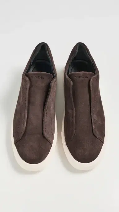 Vince Lakewood Suede Sneakers Cocoa Brown 8 | Thumbnail 4