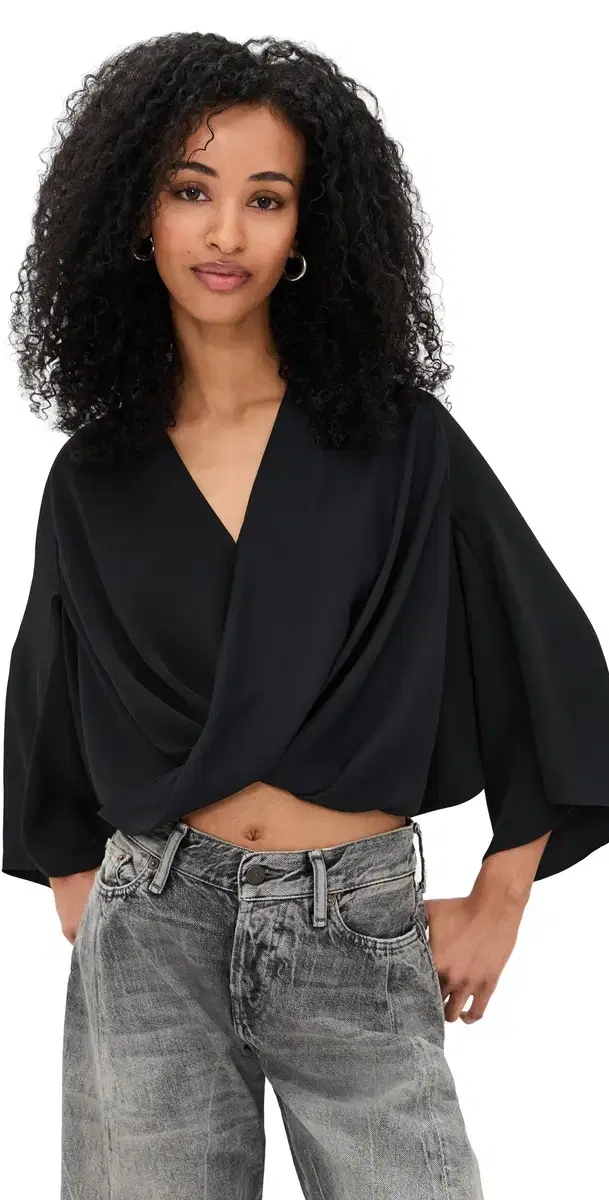 Long Sleeved Top Black