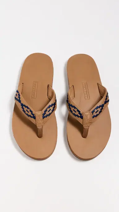 Hari Mari Fields Camino Flip Flops Tan | Thumbnail 4