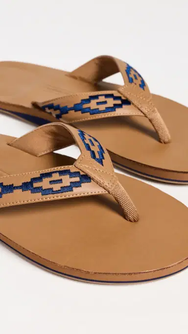 Hari Mari Fields Camino Flip Flops Tan | Thumbnail 5