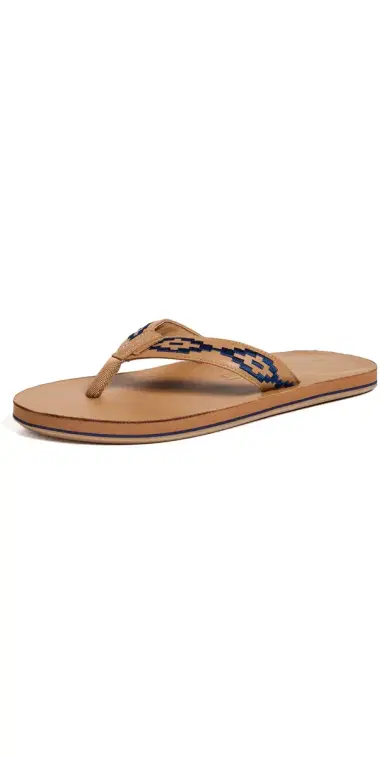Hari Mari Fields Camino Flip Flops Tan | Thumbnail 1