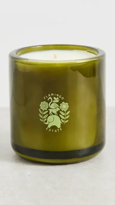 Flamingo Estate Douglas Fir & Ancient Vetiver Candle Green One Size | Thumbnail 3 Flamingo Estate Douglas Fir & Ancient Vetiver Candle Green One Size | Thumbnail 3