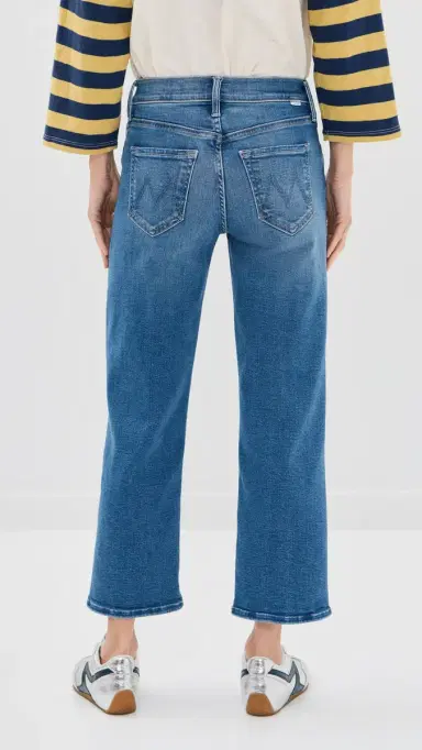 Mother Petite The Lil Mid Rise Rambler Zip Ankle Jeans | Thumbnail 3 Mother Petite The Lil Mid Rise Rambler Zip Ankle Jeans | Thumbnail 3