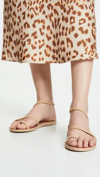 Ancient Greek Sandals Eleftheria Sandals Natural 40 | Thumbnail 3