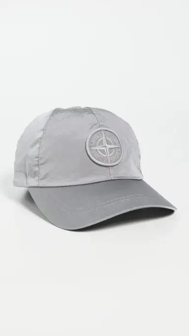 Stone Island Nylon Baseball Cap Pearl Grey | Thumbnail 2 Stone Island Nylon Baseball Cap Pearl Grey | Thumbnail 2