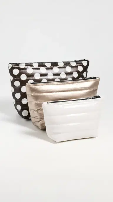 Think Royln Travel Bag Trio Chocolate Polka Dot | Thumbnail 3 Think Royln Travel Bag Trio Chocolate Polka Dot | Thumbnail 3