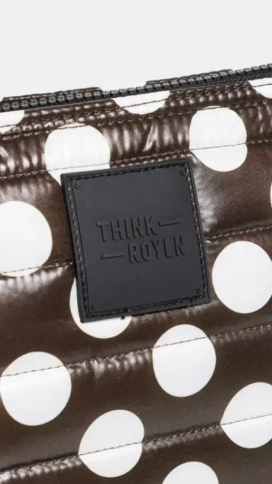 Think Royln Travel Bag Trio Chocolate Polka Dot | Thumbnail 4 Think Royln Travel Bag Trio Chocolate Polka Dot | Thumbnail 4