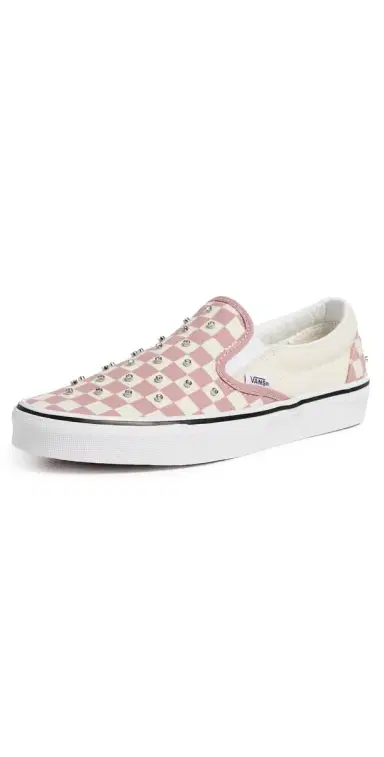 Vans Classic Slip On Shoes Rhinestone Misty Mauve | Thumbnail 1