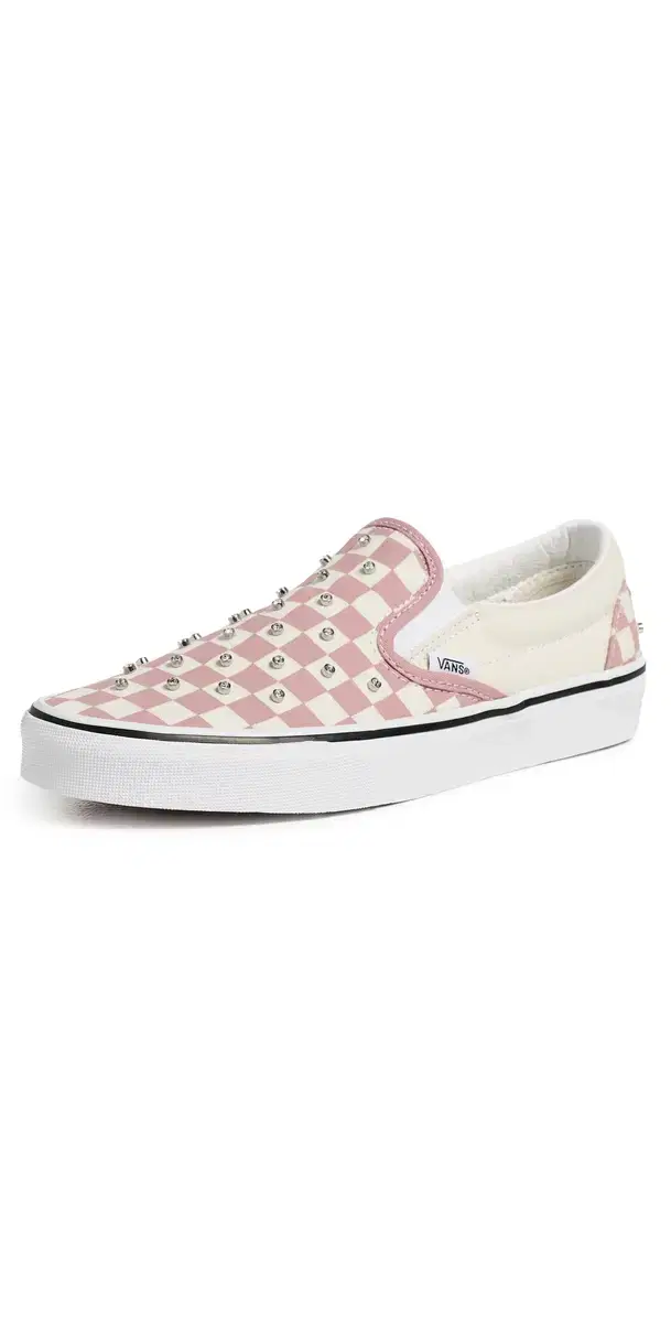 Vans Classic Slip On Shoes Rhinestone Misty Mauve M 6/ W 7.5
