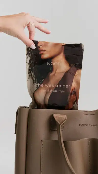 NOOD New York The Weekender Travel Shape Tape No.3 Buff One Size | Thumbnail 3