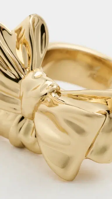Jennifer Fisher Small Bow Ring Gold | Thumbnail 4