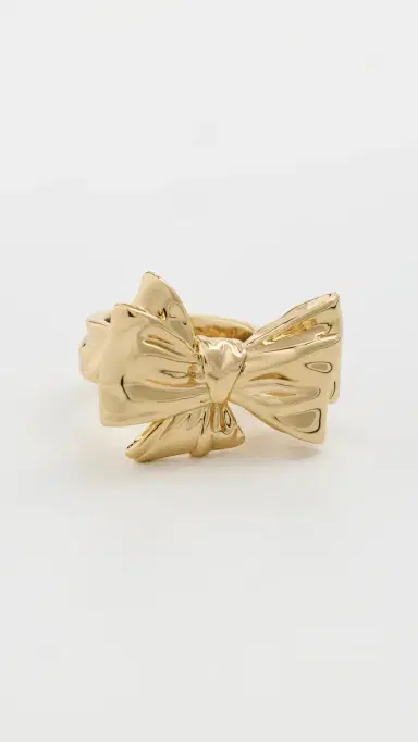 Jennifer Fisher Small Bow Ring Gold | Thumbnail 6