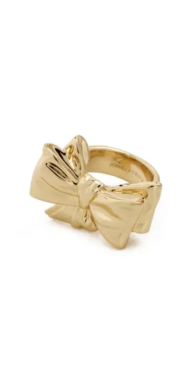 Jennifer Fisher Small Bow Ring Gold | Thumbnail 1