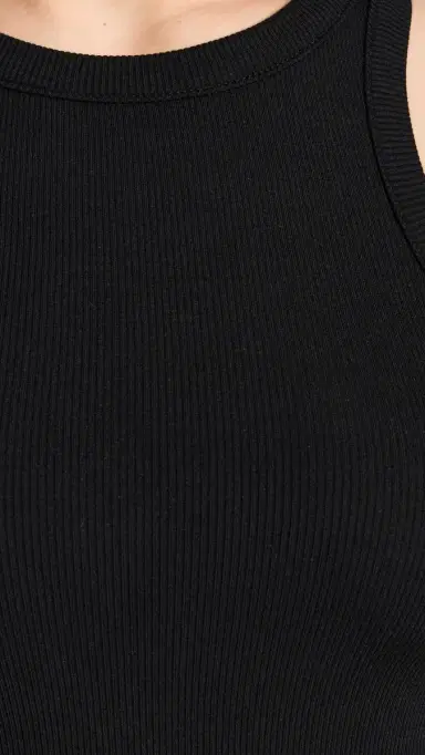Splits59 Kiki Rib Crop Top Black S | Thumbnail 6