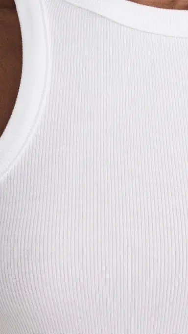 Splits59 Kiki Rib Crop Top White S | Thumbnail 6