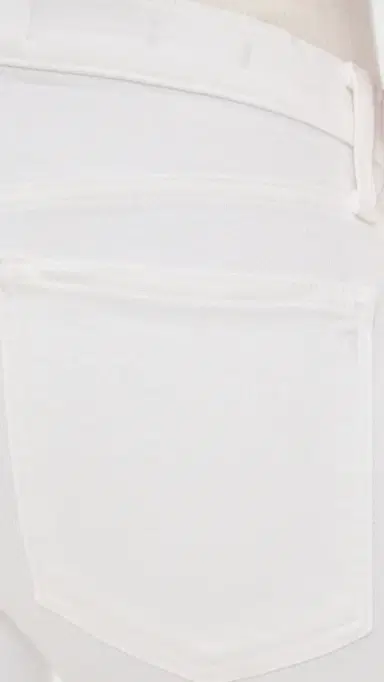 Madewell Maternity Stretch Flare Crop Jeans Tile White 30 | Thumbnail 6