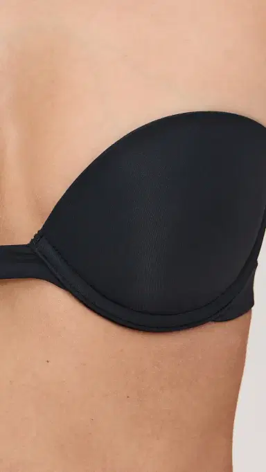 Skarlett Blue Breathless Strapless Plunge Push-Up Bra Black 34C | Thumbnail 5 Skarlett Blue Breathless Strapless Plunge Push-Up Bra Black 34C | Thumbnail 5