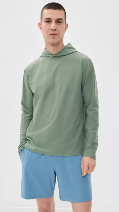 Beyond Yoga Spacedye Go-To Hoodie Grey Sage Heather | Thumbnail 2 Beyond Yoga Spacedye Go-To Hoodie Grey Sage Heather | Thumbnail 2