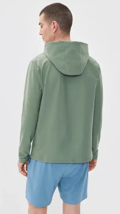 Beyond Yoga Spacedye Go-To Hoodie Grey Sage Heather | Thumbnail 3 Beyond Yoga Spacedye Go-To Hoodie Grey Sage Heather | Thumbnail 3