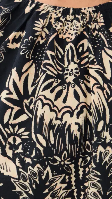 Ulla Johnson Frantiska Top Noir Flora | Thumbnail 6