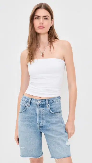 Free People The Carrie Tube White | Thumbnail 2 Free People The Carrie Tube White | Thumbnail 2