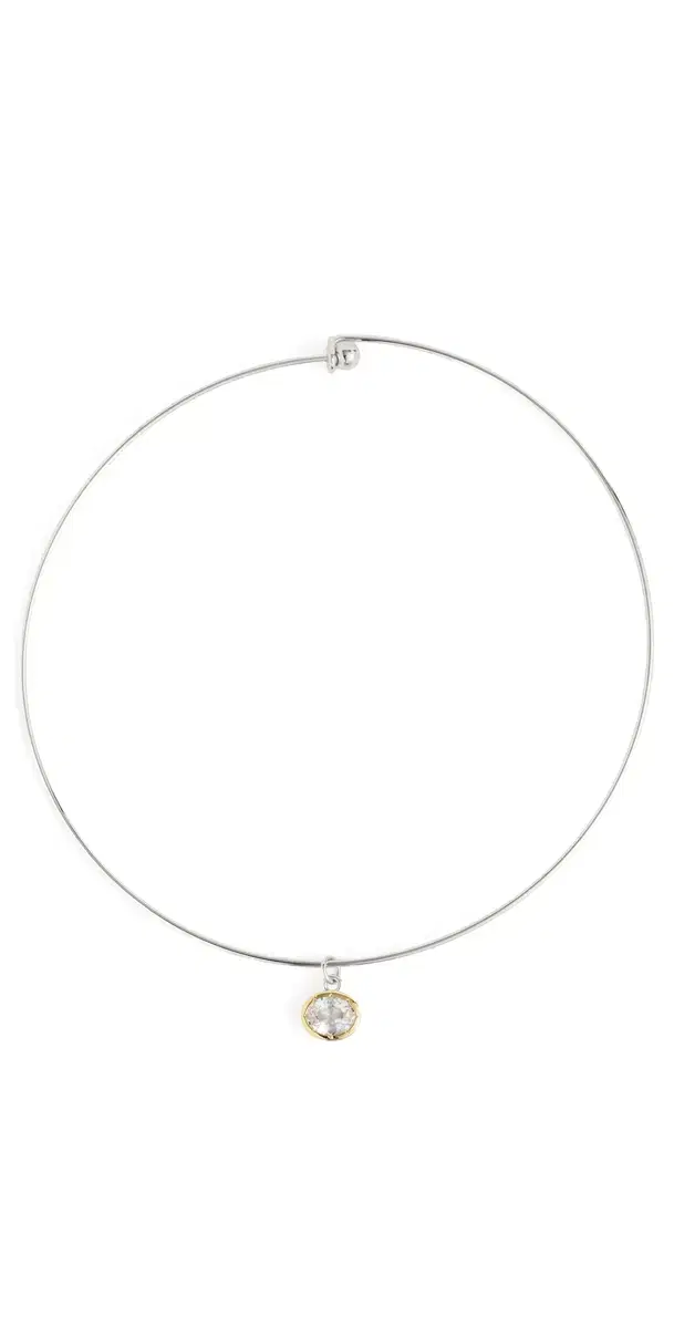 Luv Aj The Marais Pendant Silver Wire Necklace Silver One Size