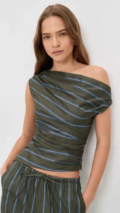 Staud Phare Top Huntington Stripe 4 | Thumbnail 2