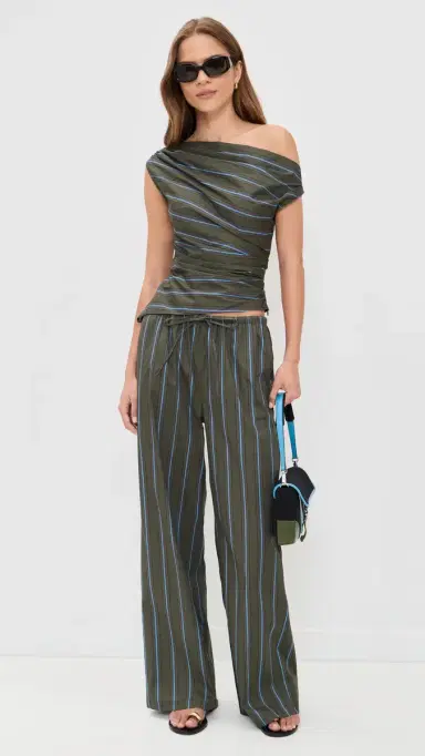 Staud Phare Top Huntington Stripe 4 | Thumbnail 5
