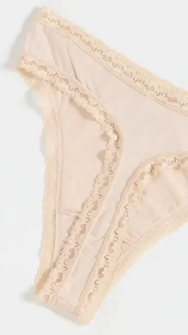 Stripe & Stare High Waisted Thong 4 Pack Sand | Thumbnail 5