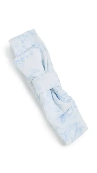 LoveShackFancy Headband with Bow Nantucket Blue One Size | Thumbnail 5