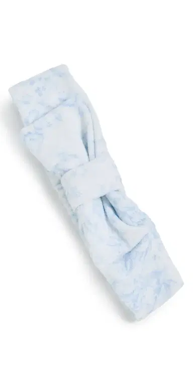 LoveShackFancy Headband with Bow Nantucket Blue One Size | Thumbnail 1
